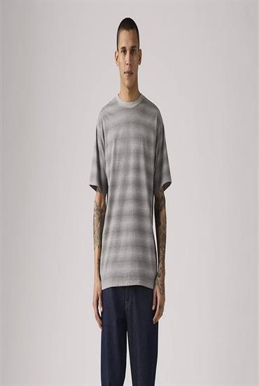 Shirts-MAMMOTH STRIPE MIDTONE GREY HEATHER JERSEY-MEN